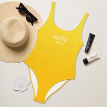 Load image into Gallery viewer, Hello, Summer! One-Piece Swimsuit in Sunshine Ombré