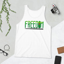 Load image into Gallery viewer, Freedom Juneteenth Unisex Tank Top