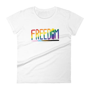 Freedom Pride Women's T-shirt